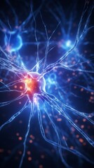 Glowing neural network