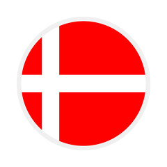 denmark national flag designed for Europe football championship in 2024