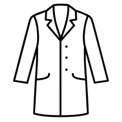 Illustration of a coat vector illustration