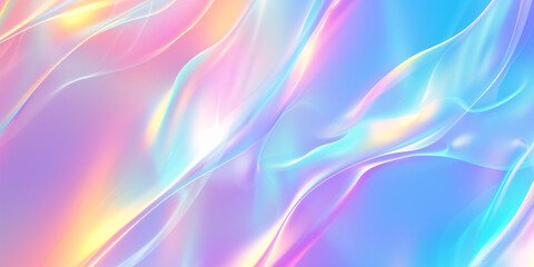 Spectral gradient silk texture background with shimmering details