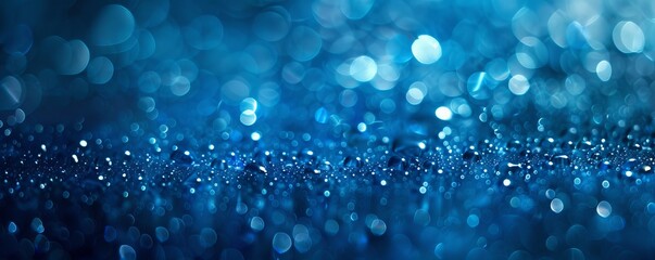 blue blurry underwater bokeh - Powered by Adobe