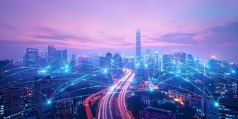Leveraging Real-Time Data Analytics for Optimizing Interconnected Systems in Smart Cities. Concept Smart Cities, Real-Time Data Analytics, Interconnected Systems, Optimizing, Urban Development