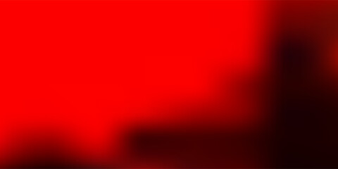Dark red, yellow vector blur drawing.