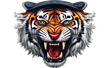 Obraz premium head of tiger