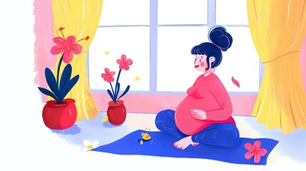 Relaxing Prenatal Yoga: Embracing Maternal Serenity