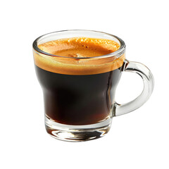 Start your day with rich and smooth espresso, made with 100% Arabica beans, transparent background