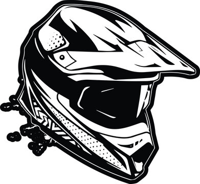 recommend clip art: Motocross Helmet Dirt bike ATV UTV Racing Snowmobile Motorcycle Silhouette Helmet Design Outline Logo Design Clip Art Symbol Adobe Illustrator