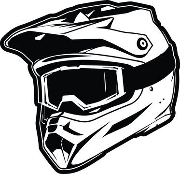 recommend clip art: Motocross Helmet Dirt bike ATV UTV Racing Snowmobile Motorcycle Silhouette Helmet Design Outline Logo Design Clip Art Symbol Adobe Illustrator