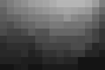 Gradient black background. Abstract texture of the black squares for publication, design, poster, calendar, post, screensaver, wallpaper, postcard, cover, banner, website. Vector illustration