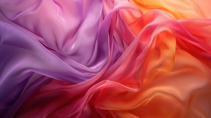 Fototapeta premium Translucent abstract shapes background, soft, colorful artistic and decorative design to print on stationery and invitations. Creative illustration useful as digital wallpaper.