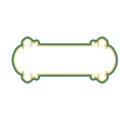 islamic shape illustration design blank islamic shape template vector