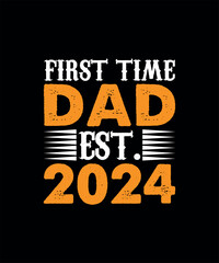 Happy Father's Day 2024 T-shirt Design