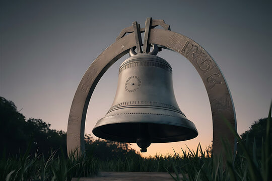 old bell in the church