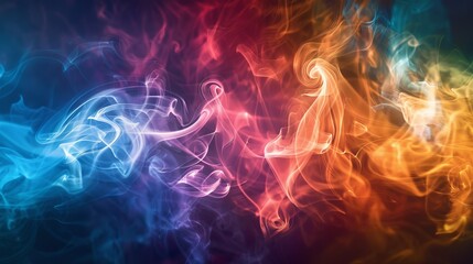 abstract smoke background