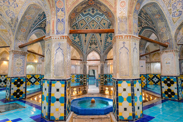 Sultan Amir Ahmad Bathhouse, also known as the Qasemi Bathhouse, is a traditional Iranian public...