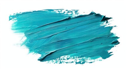 Blue watercolor pattern isolated on white background