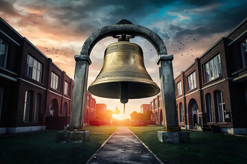 Obraz premium bell in the church