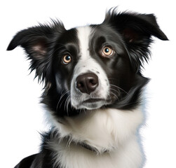 PNG  Collie dog looking mammal animal