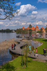 Trakai. Trakai island castle. Trakai Castle is a castle of Vytautas and subsequent Lithuanian...