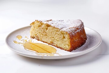 Tender Almond Cake with Sour Cream and Eggs