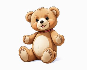 Adorable Teddy Bear Ready for Fun