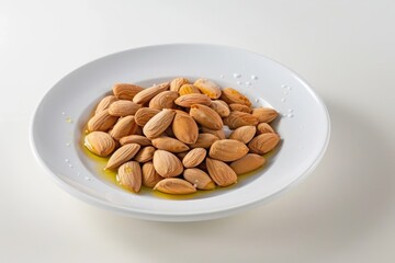 Delicate Almond Ensemble with Extra-Virgin Olive Oil and Sea Salt