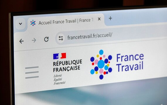 Page site web francetravail.fr	