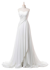 Fototapeta premium PNG Wedding dress mannequin fashion.