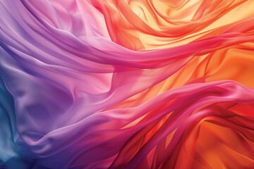 Obraz premium Abstract Vector Lines with Lots of Empty Space on White Background