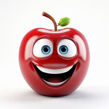 apple cartoon character