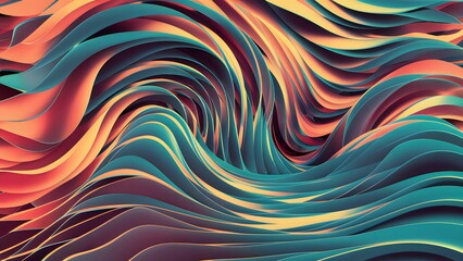 Obraz premium Abstract wave texture 8K background