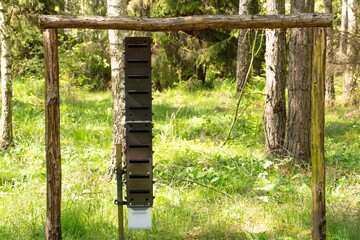 Pułapka na owady z feromonem, na szkodniki pni drzew © Jacek