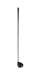 Black golf club isolated transparent png
