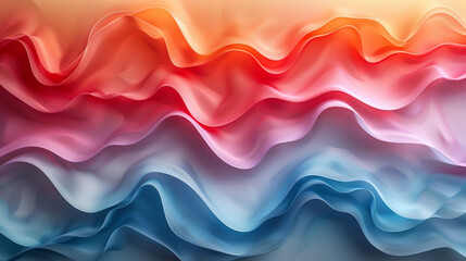 Background pattern of a pastel colored waves