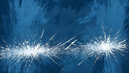 Naklejka premium Clear Plain Shiny Warm Soft Vintage Bokeh Cloudy Wave Like Geometric Blue Background or Texture