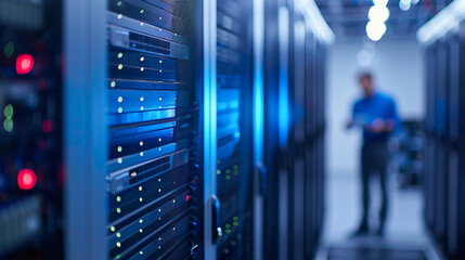 Cloud services concept and server farm supporting SAS cloud applications for enterprise clients