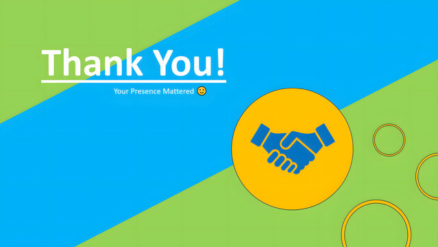 Thank You slide for presentations