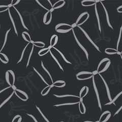 Seamless bow tie pattern