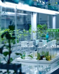 Advanced Botanical Research: Plant Tissue Culture in Sterile Lab Conditions