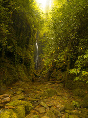 Harmankaya waterfall in spring