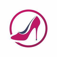 Fashion Boutique Logo*:
   - Icon: Minimalist high heel shoe icon
   - Style: Stylish and glamorous
   - Background: Solid white
