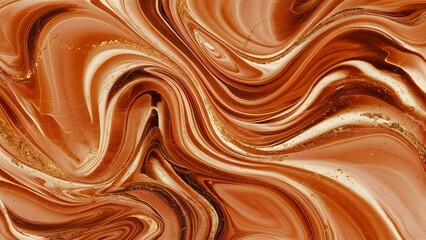 Orange & gold marble texture  abstract background 