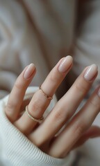 Womans Hand With Ring