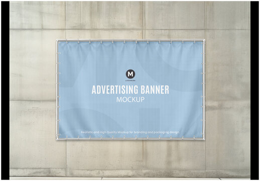 Advertising Banner Mockup