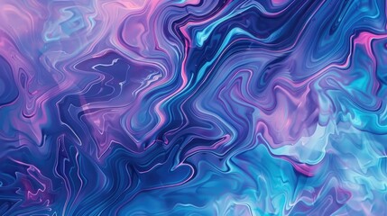 Abstract neon liquid wavy background. Liquid art, marbling texture