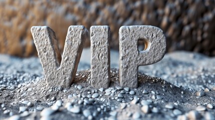 Pumice Stone VIP concept art poster.