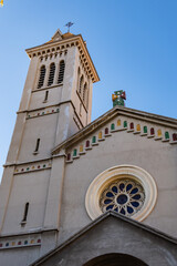 Eglise Saint-Etienne de Nice (Saint Stephen's Church) church is dedicated to Saint Stephen. Nice, France.