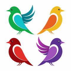 set of birds