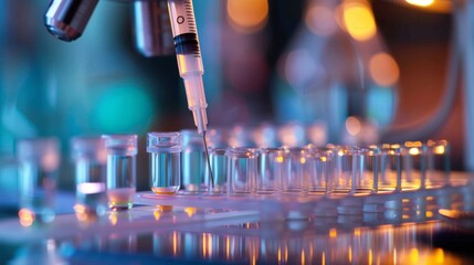 Needle syringe biopsy sample