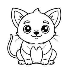 Cute vector illustration Xray doodle for children worksheet